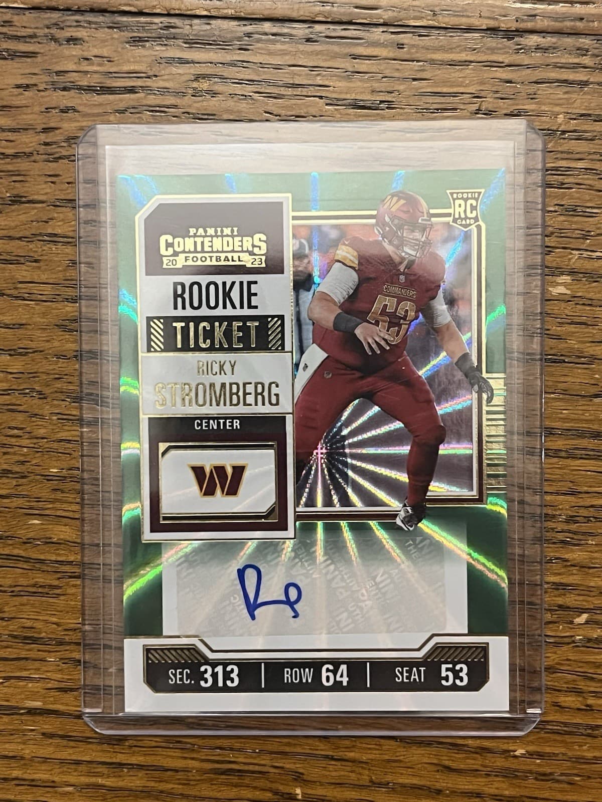 Ricky Stromberg 2023 panini Panini Contenders