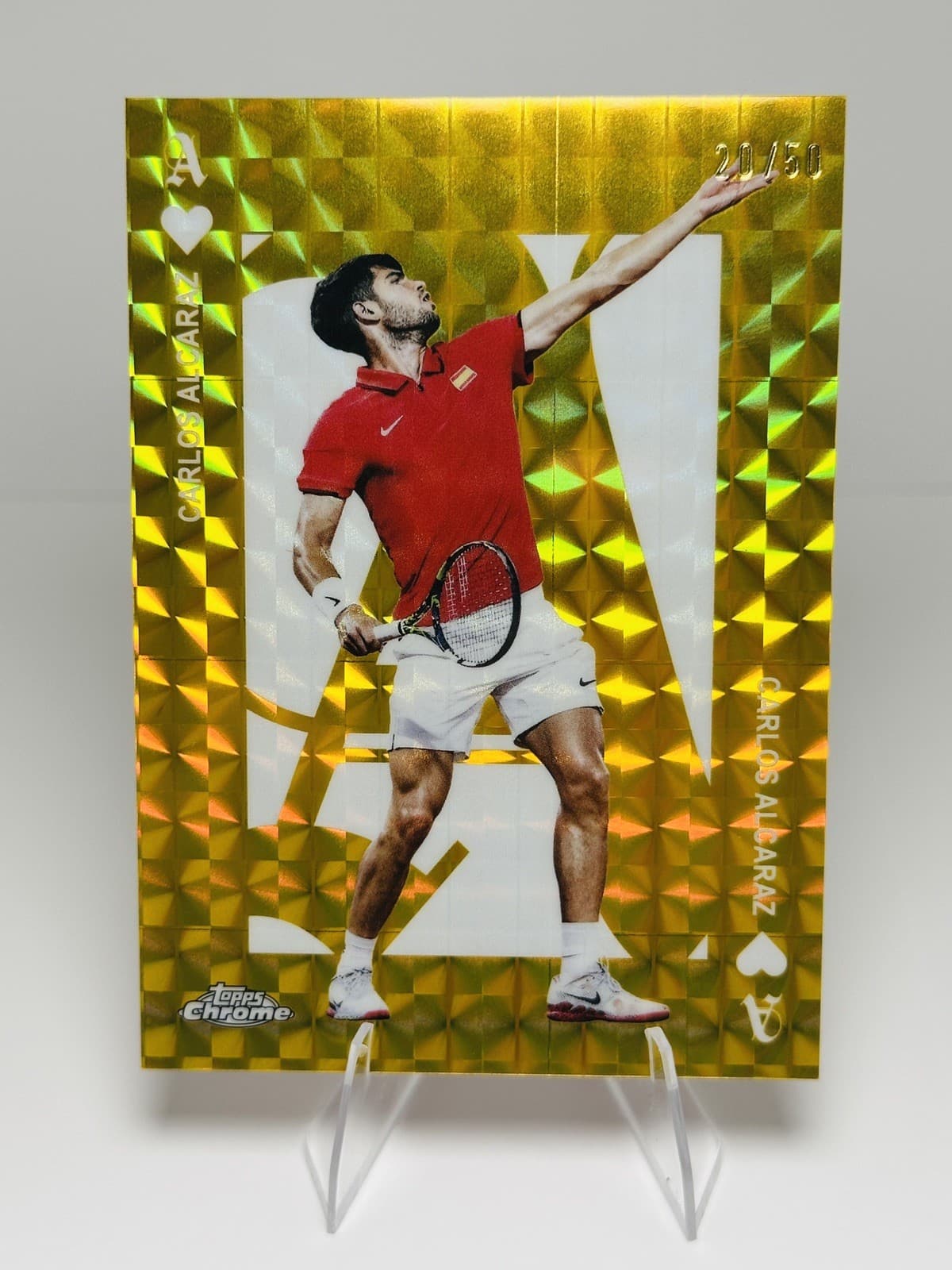 Carlos Alcaraz trading card