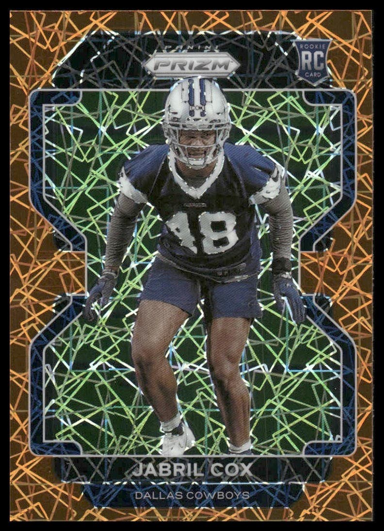 Jabril Cox trading card
