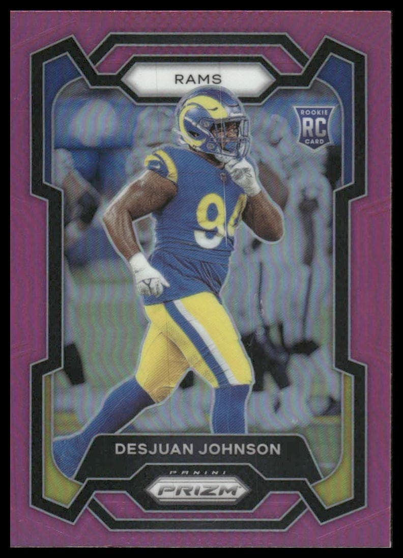 Desjuan Johnson trading card