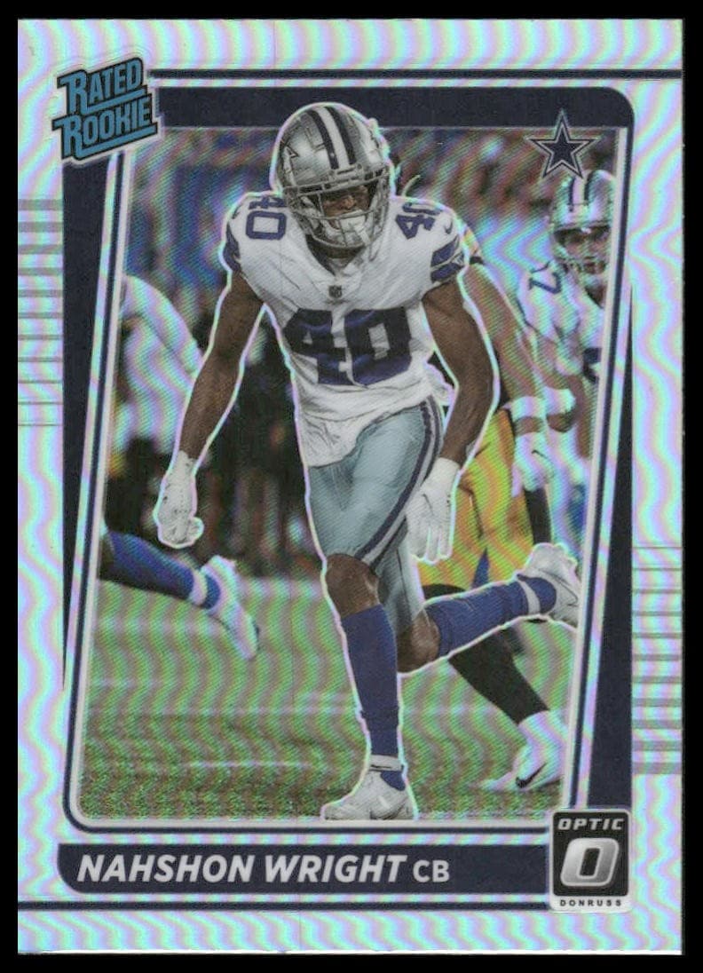 Nahshon Wright 2021 panini Donruss Optic