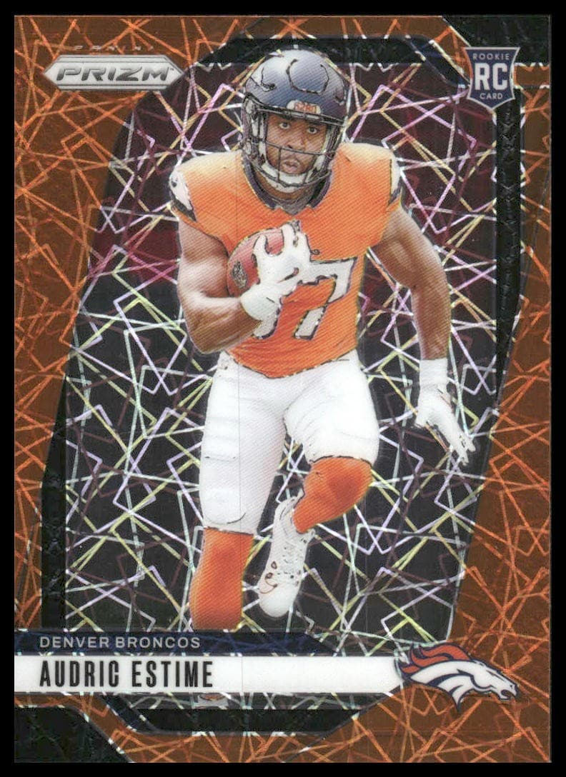 Audric Estime trading card