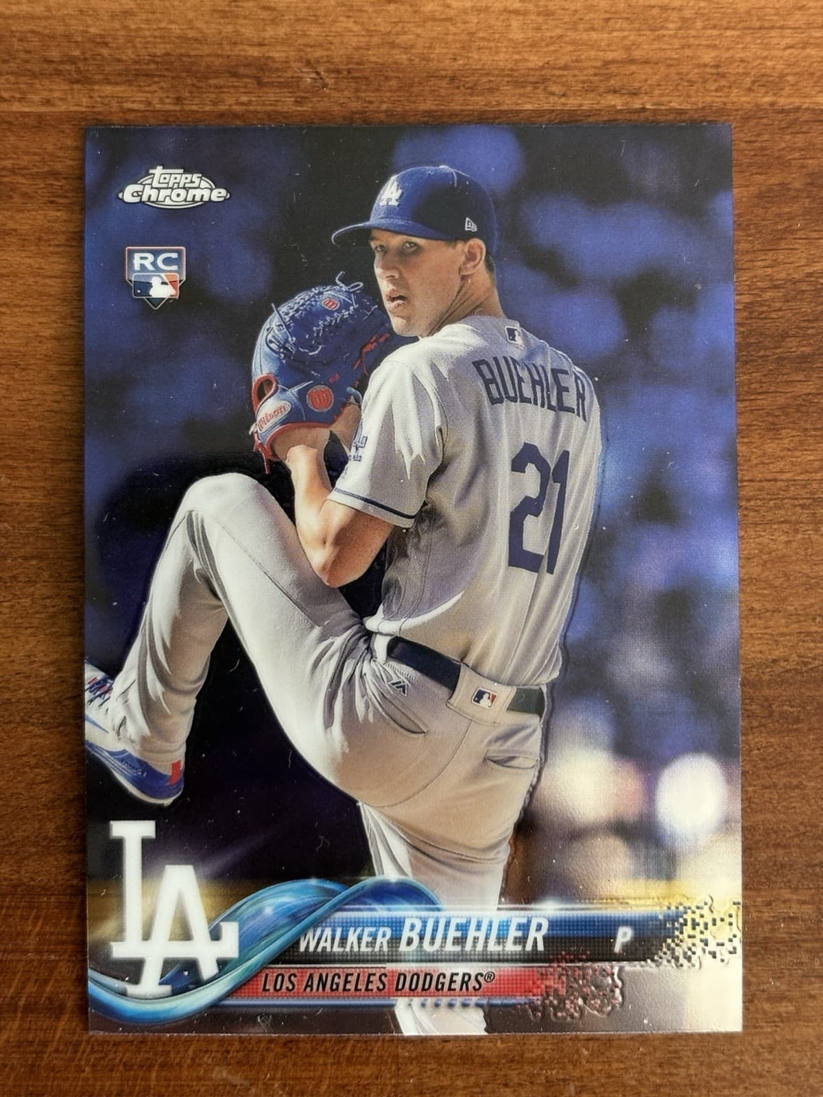 Walker Buehler trading card