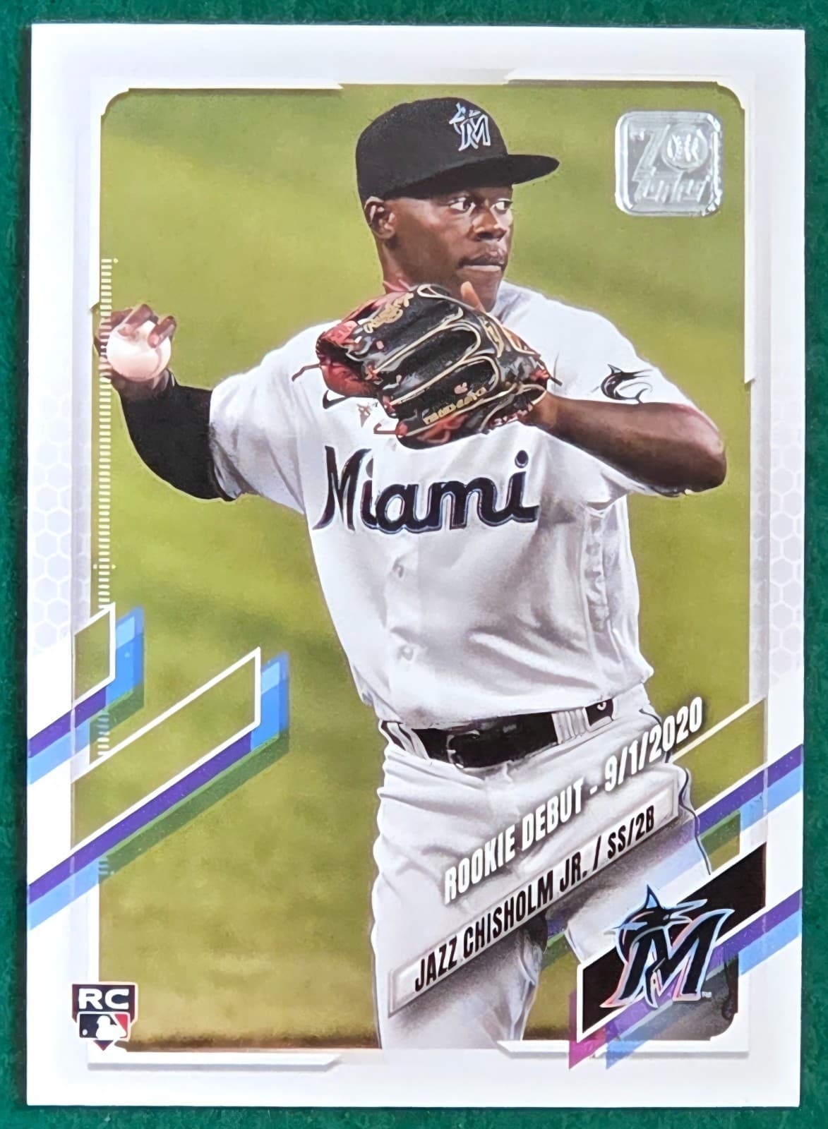 Jazz Chisholm Jr. 2021 topps