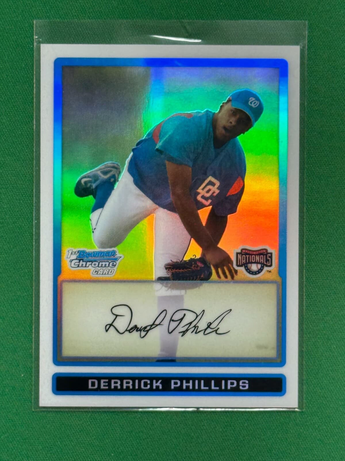 Derrick Phillips 2009 bowman