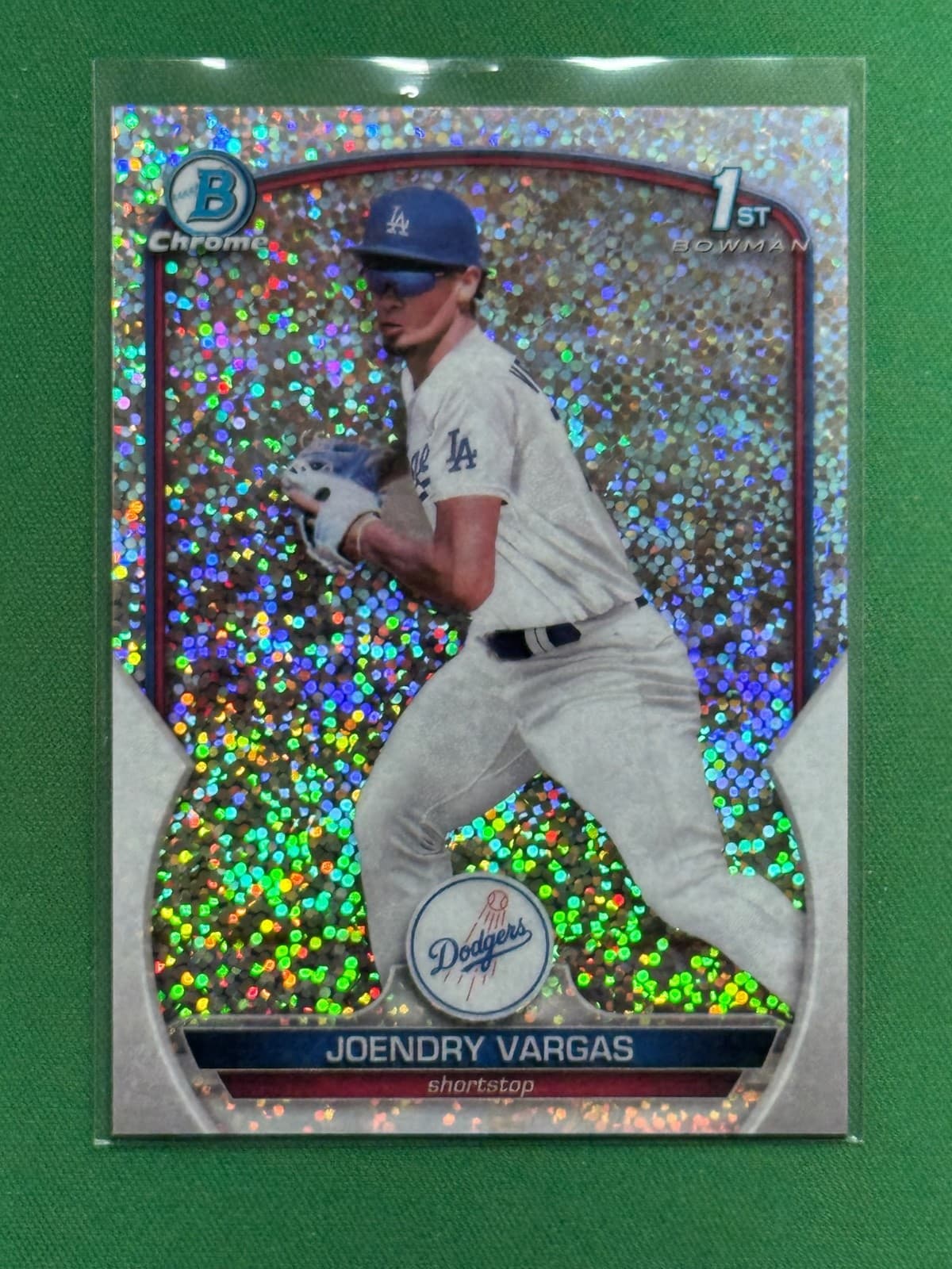 Joendry Vargas trading card