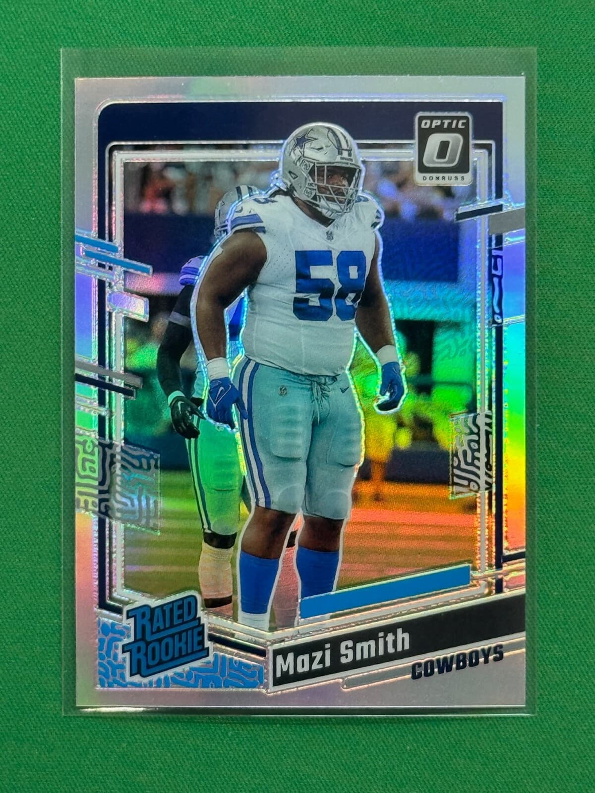 Mazi Smith trading card