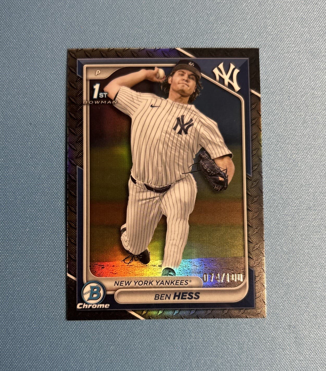 Ben Hess trading card