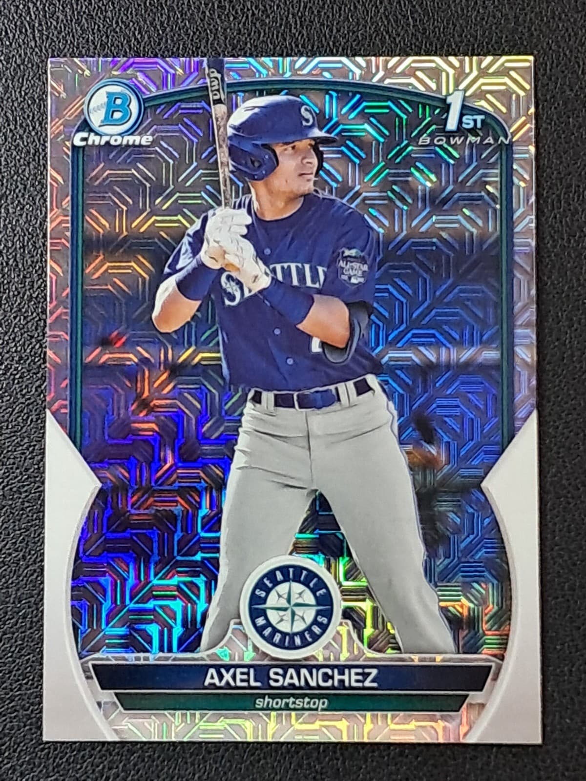 Axel Sanchez trading card