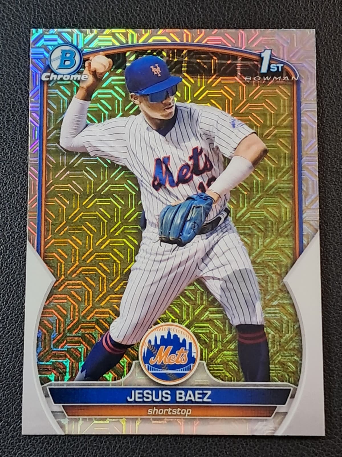 Jesus Baez trading card