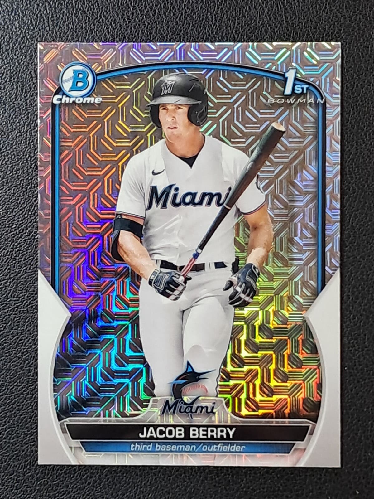 Jacob Berry trading card