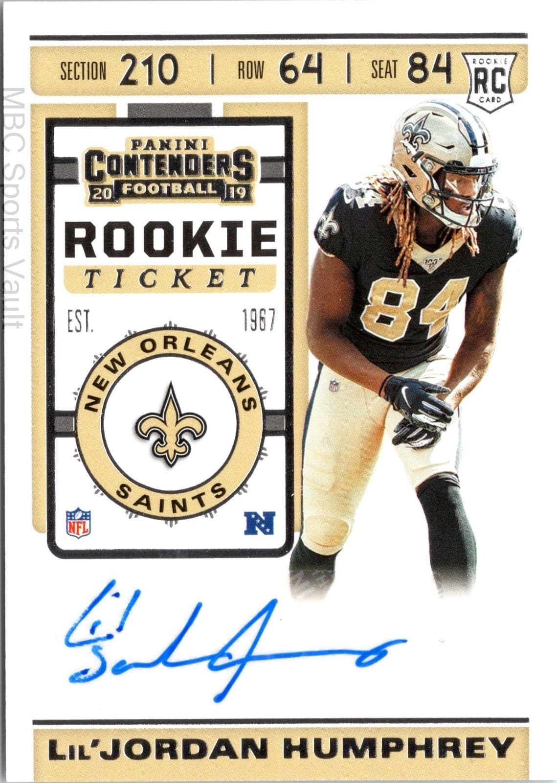 Lil'Jordan Humphrey trading card