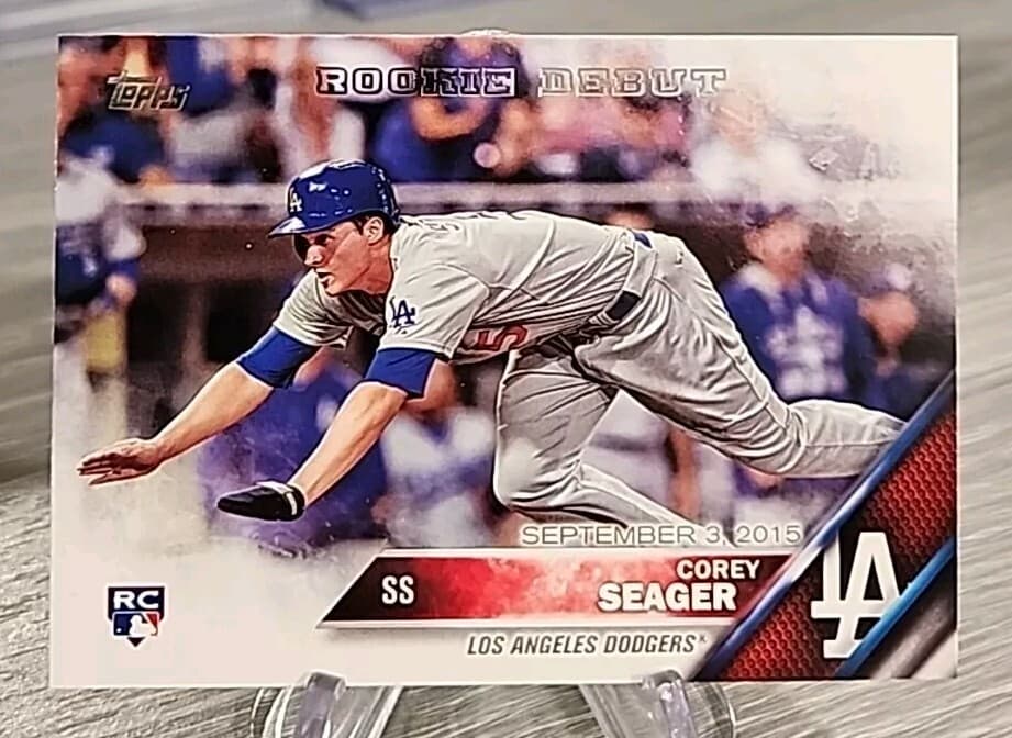 Corey Seager 2016 topps