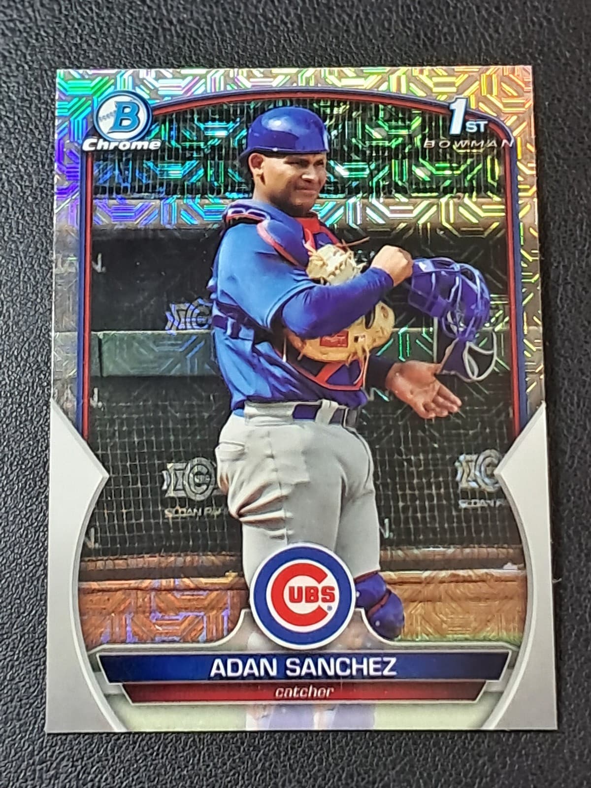 Adan Sanchez trading card