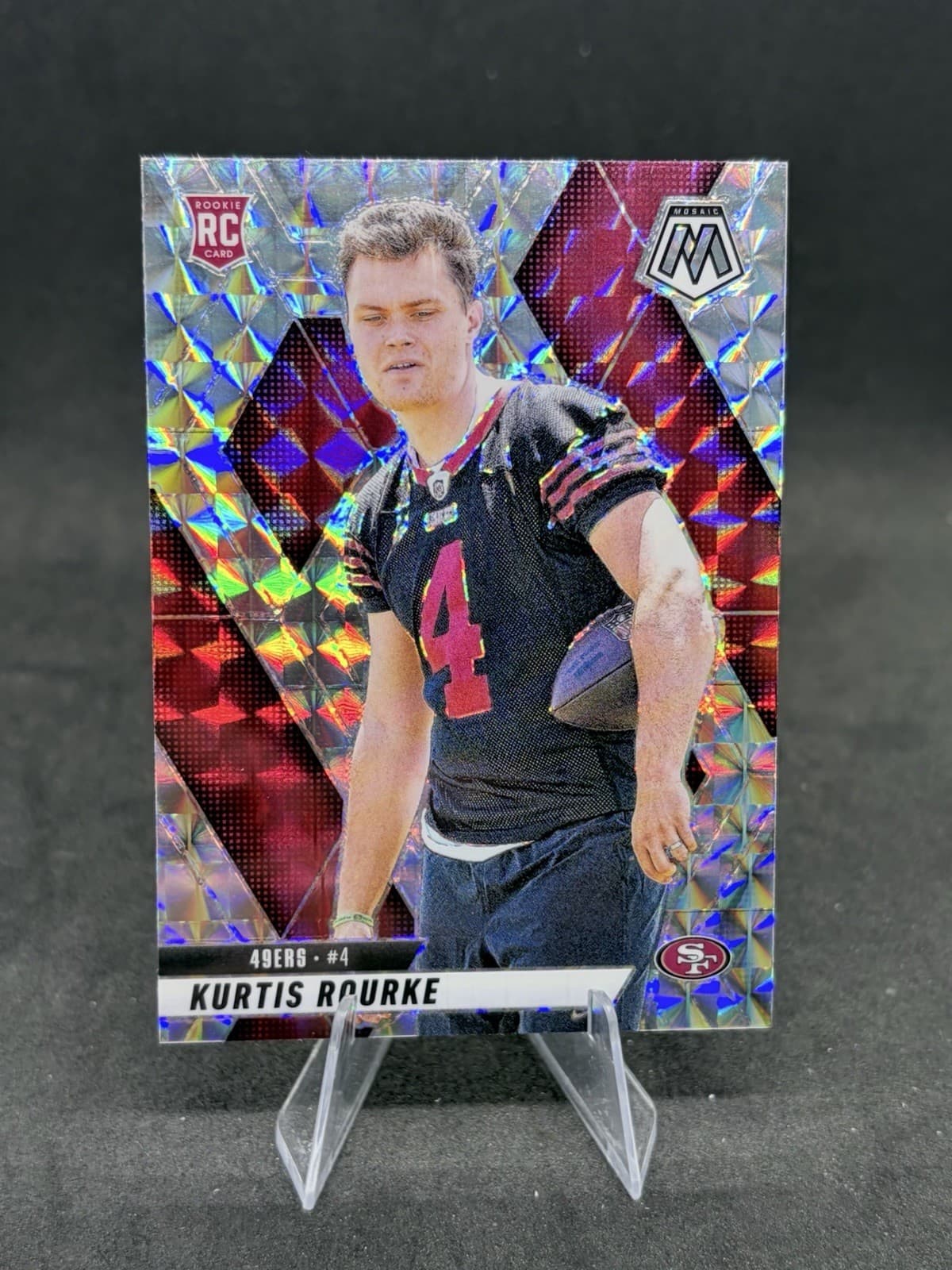 Kurtis Rourke trading card