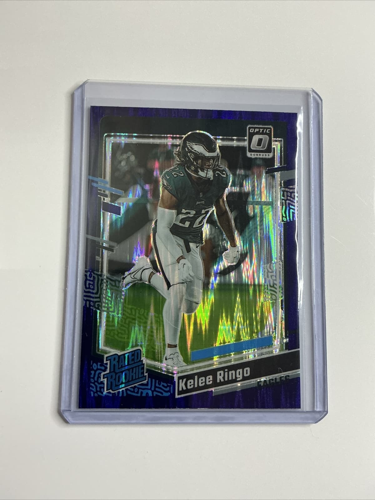 Kelee Ringo trading card