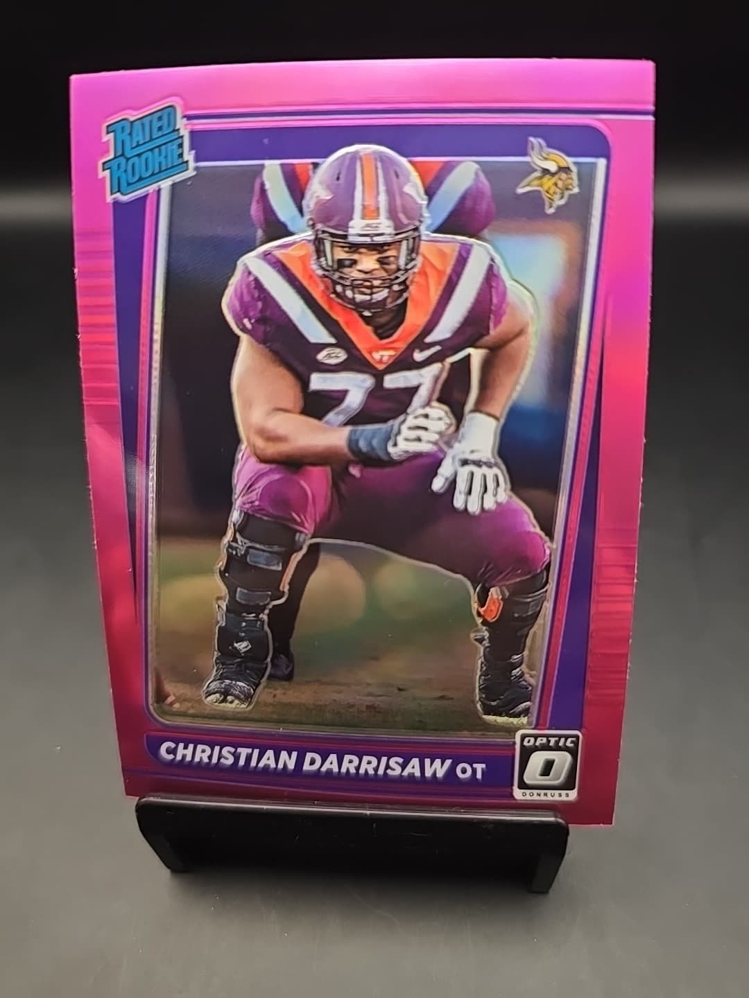 Christian Darrisaw trading card