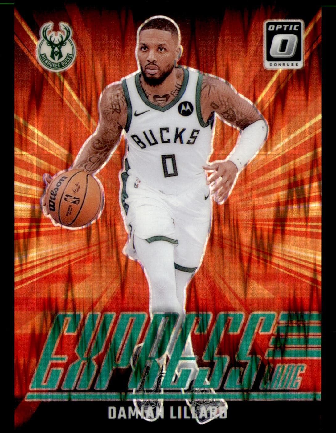 Damian Lillard 2020 panini Hoops Winter