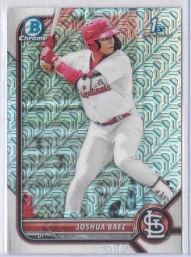 Joshua Baez trading card