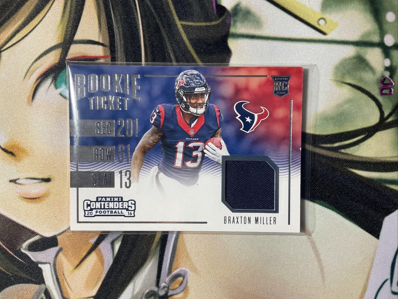 Braxton Miller trading card