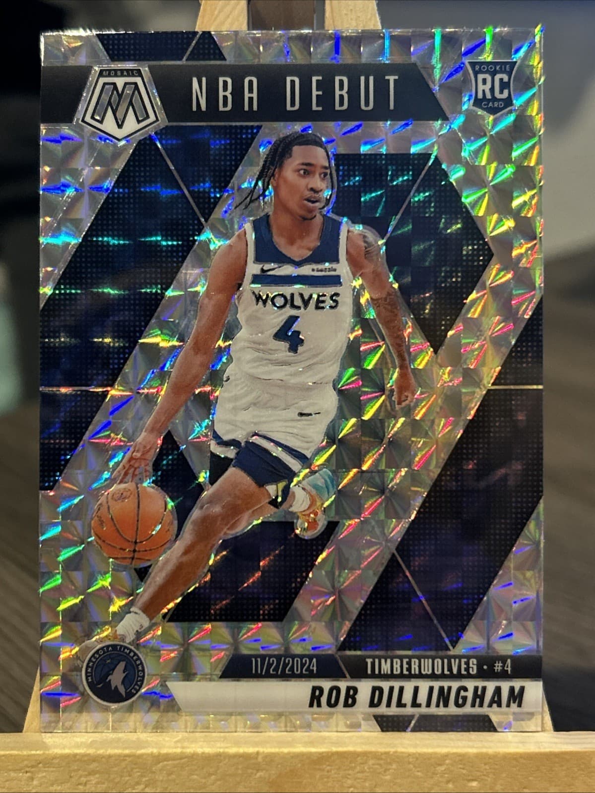 Anthony Edwards 2024 panini Panini Mosaic