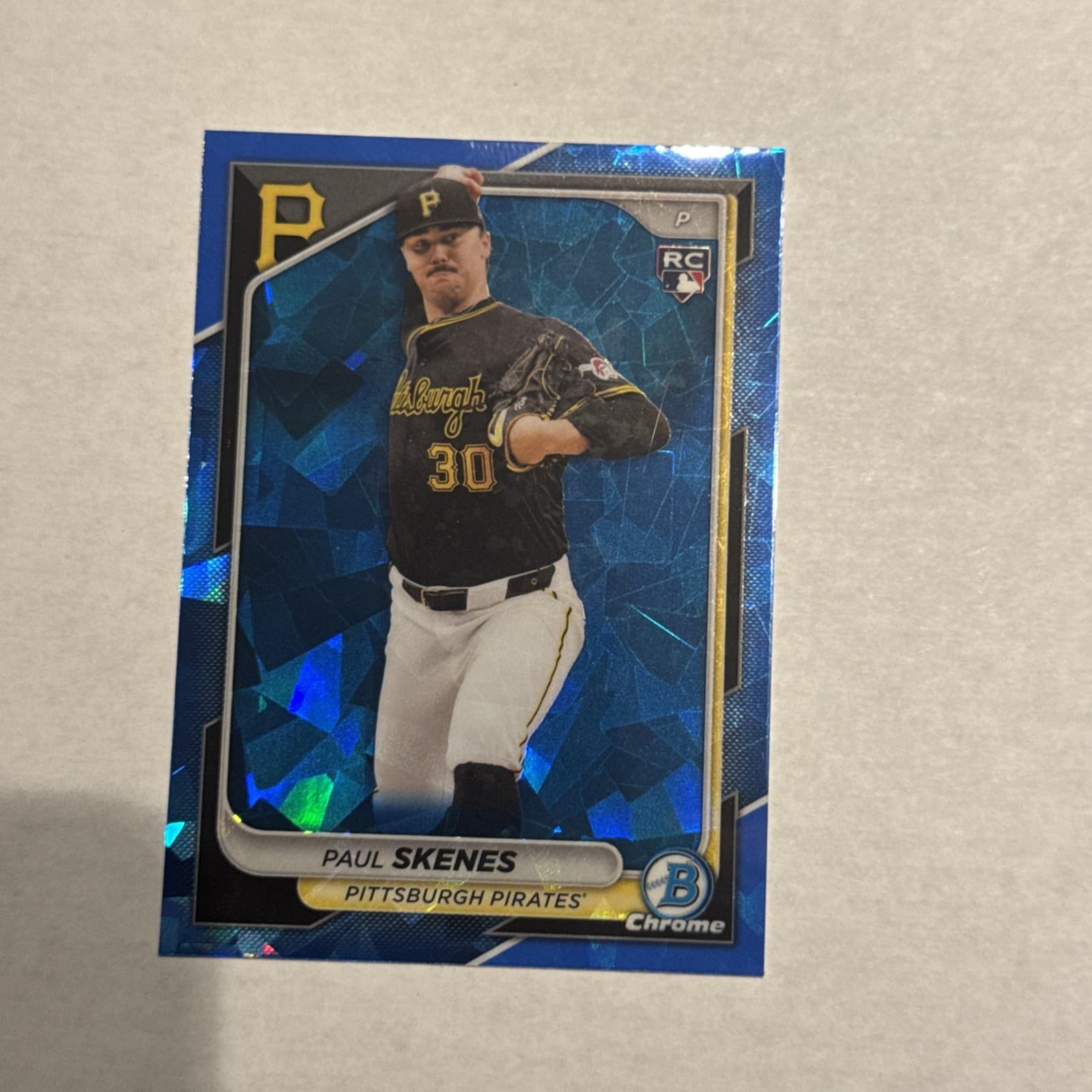 Paul Skenes 2024 bowman Bowman Chrome Sapphire Edition