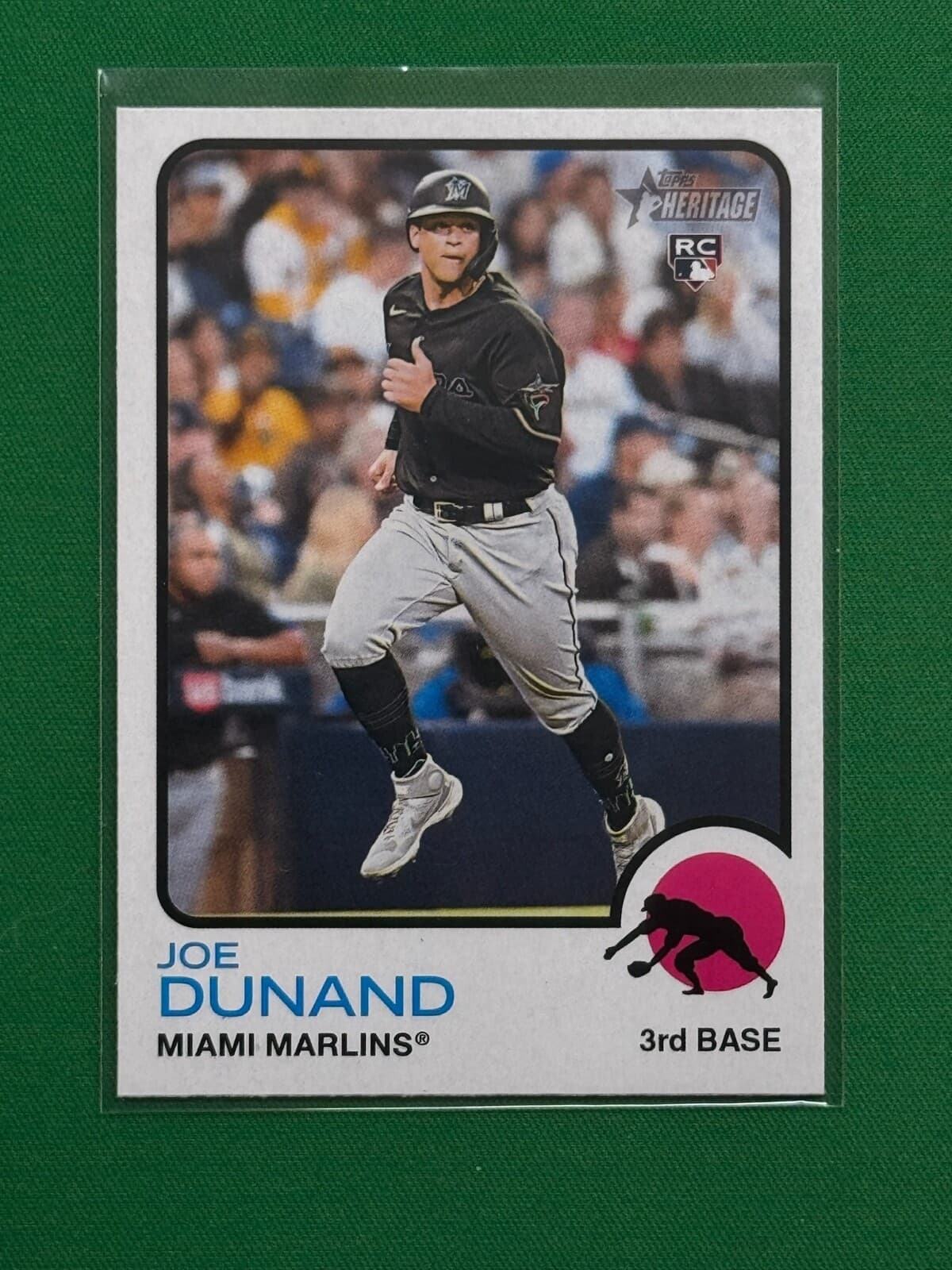 Joe Dunand trading card