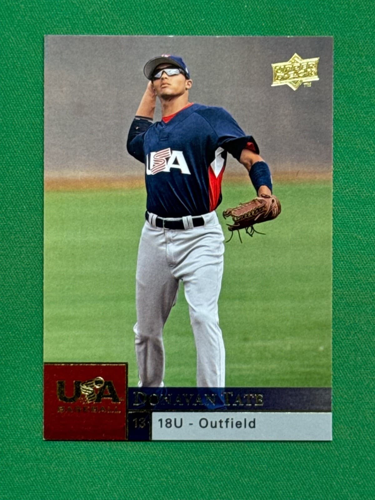 Donavan Tate trading card