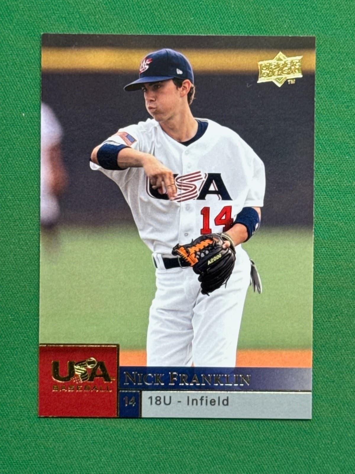Nick Franklin trading card
