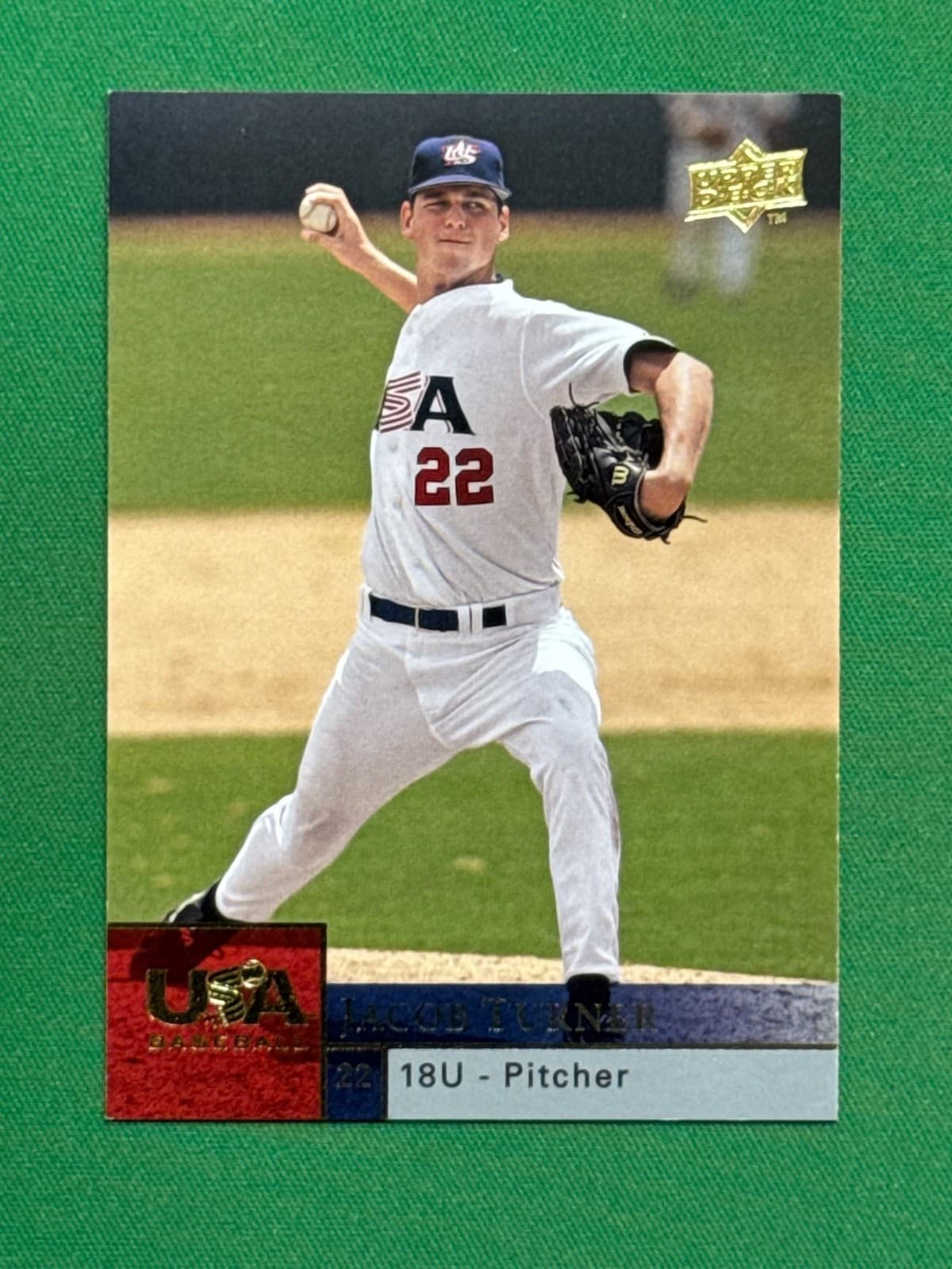 Jacob Turner trading card