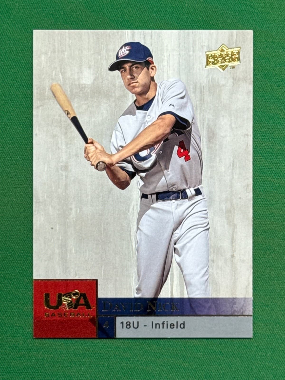 David Nick trading card