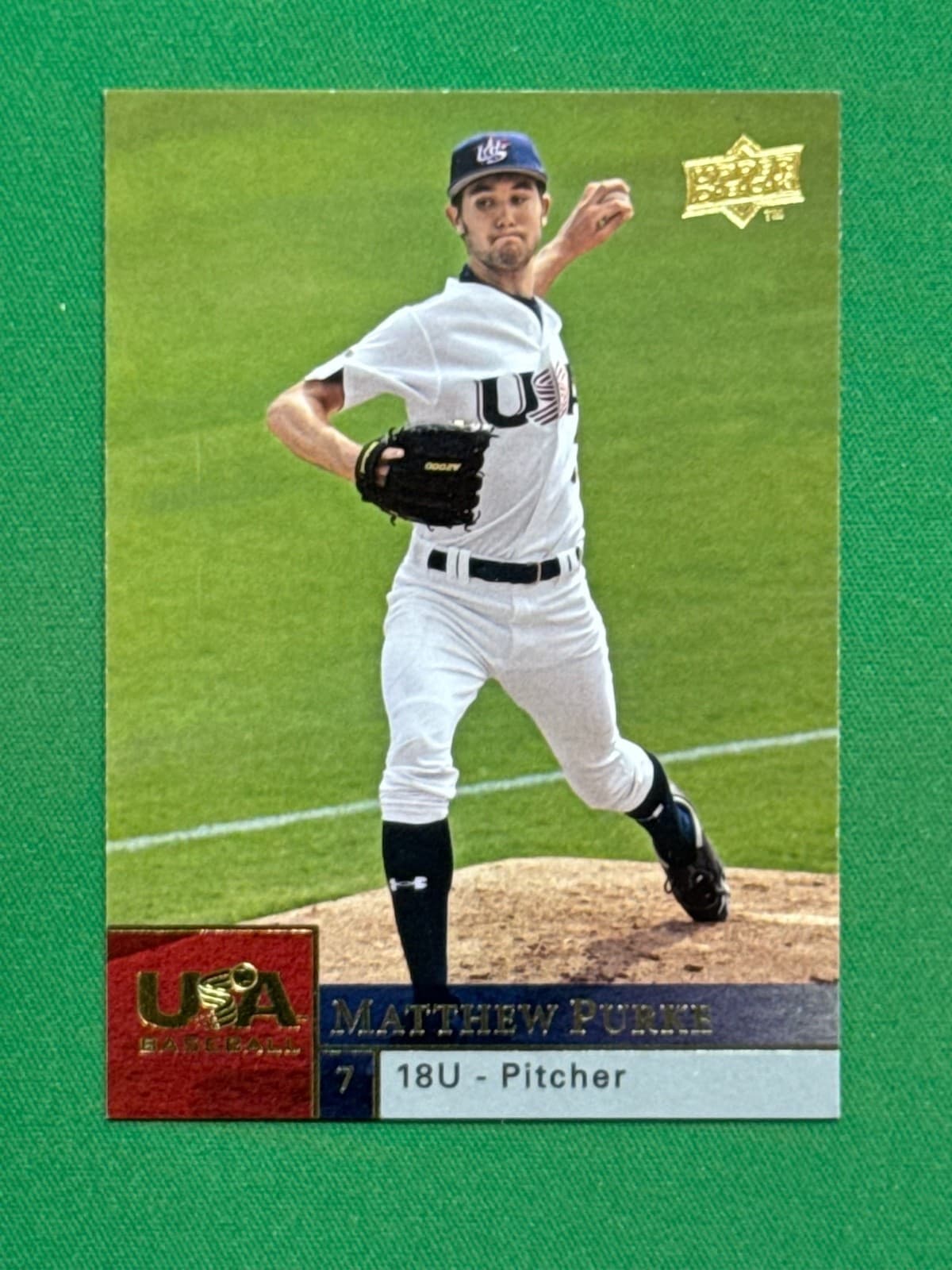 Matthew Purke trading card