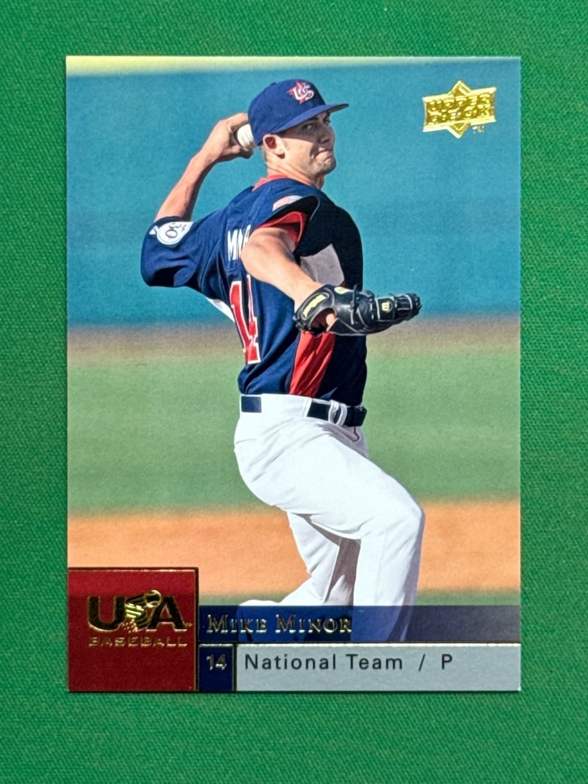 Mike Minor trading card