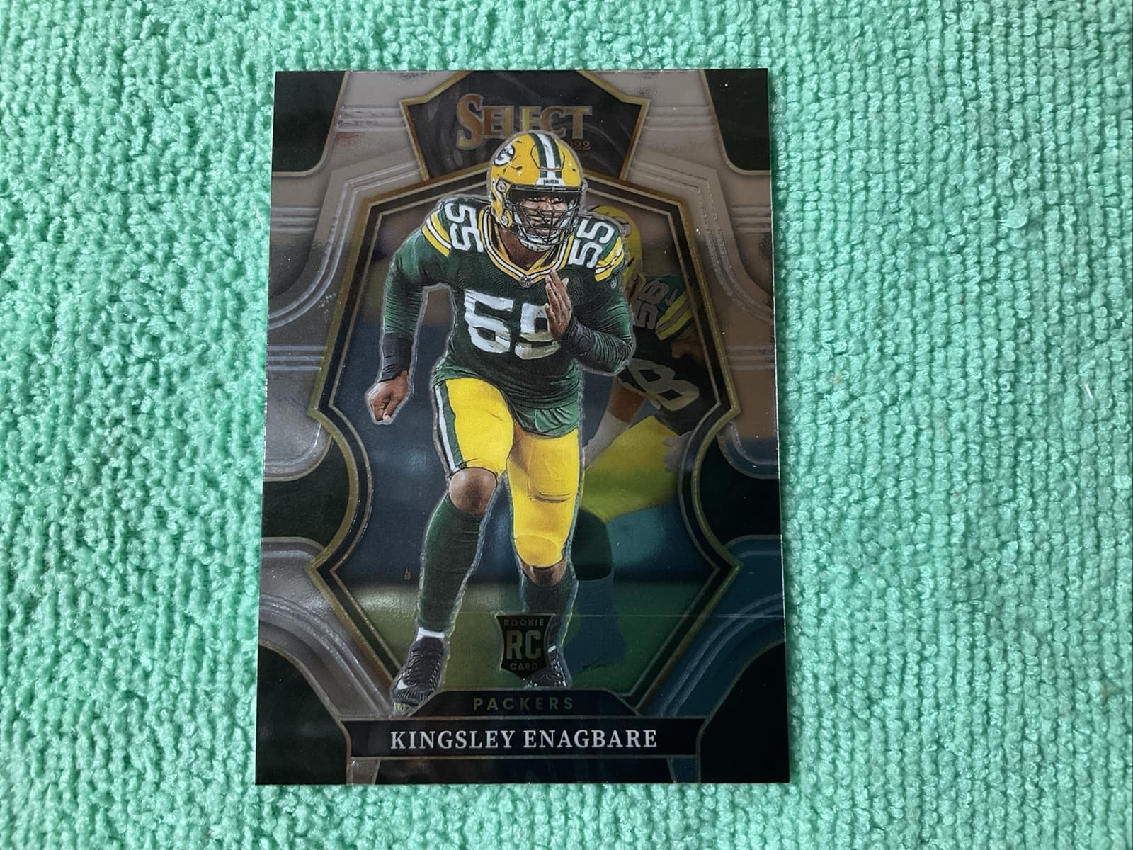 Kingsley Enagbare trading card