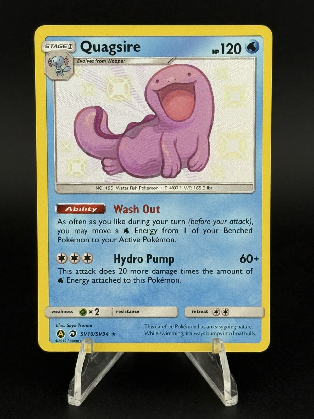 Quagsire trading card