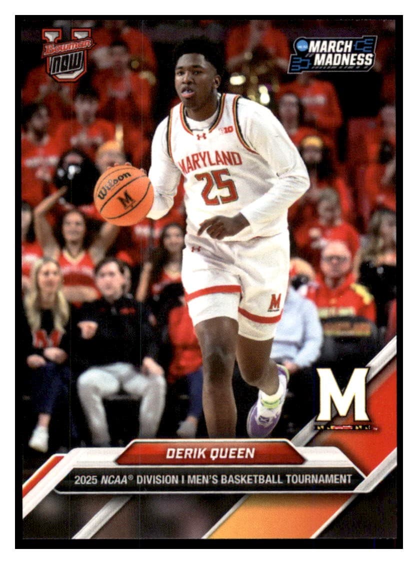 Derik Queen 2025 Bowman Bowman U Now NCAA March Madness example 2