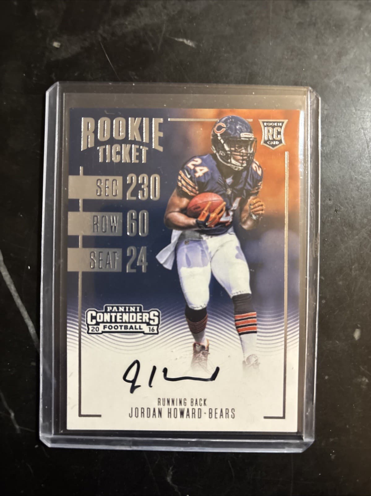 Jordan Howard trading card