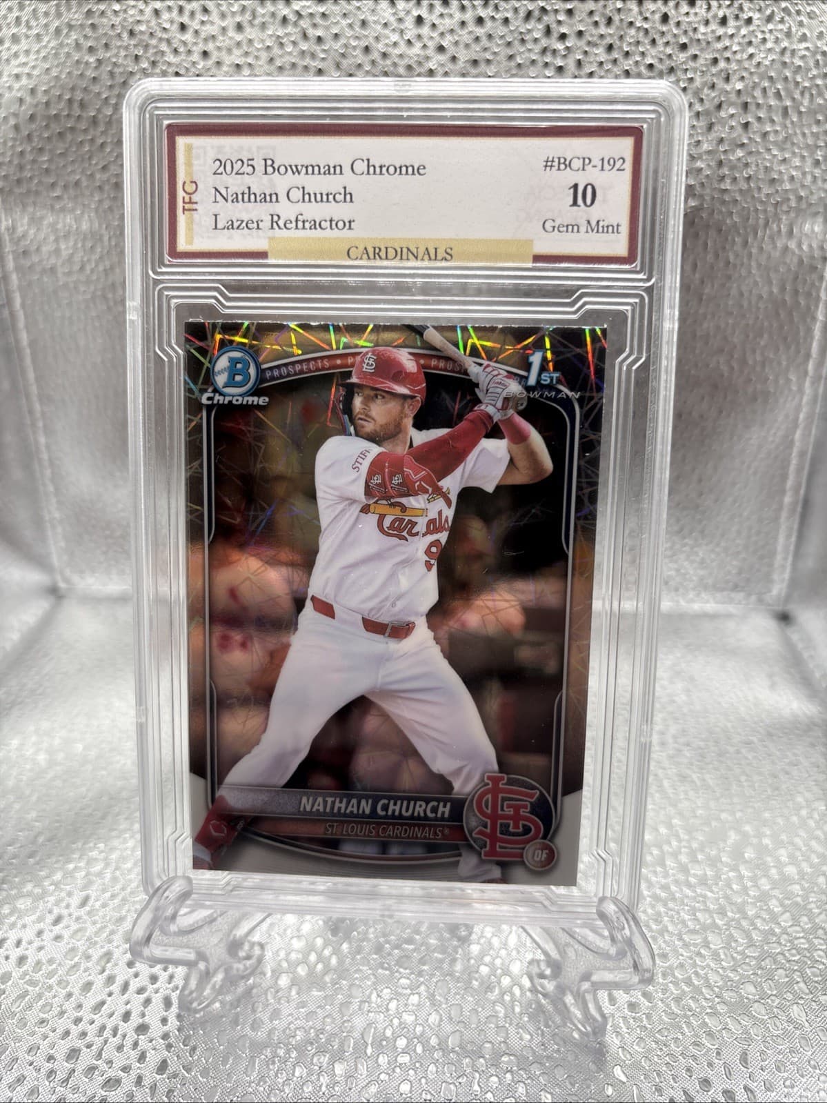Nathan Church trading card