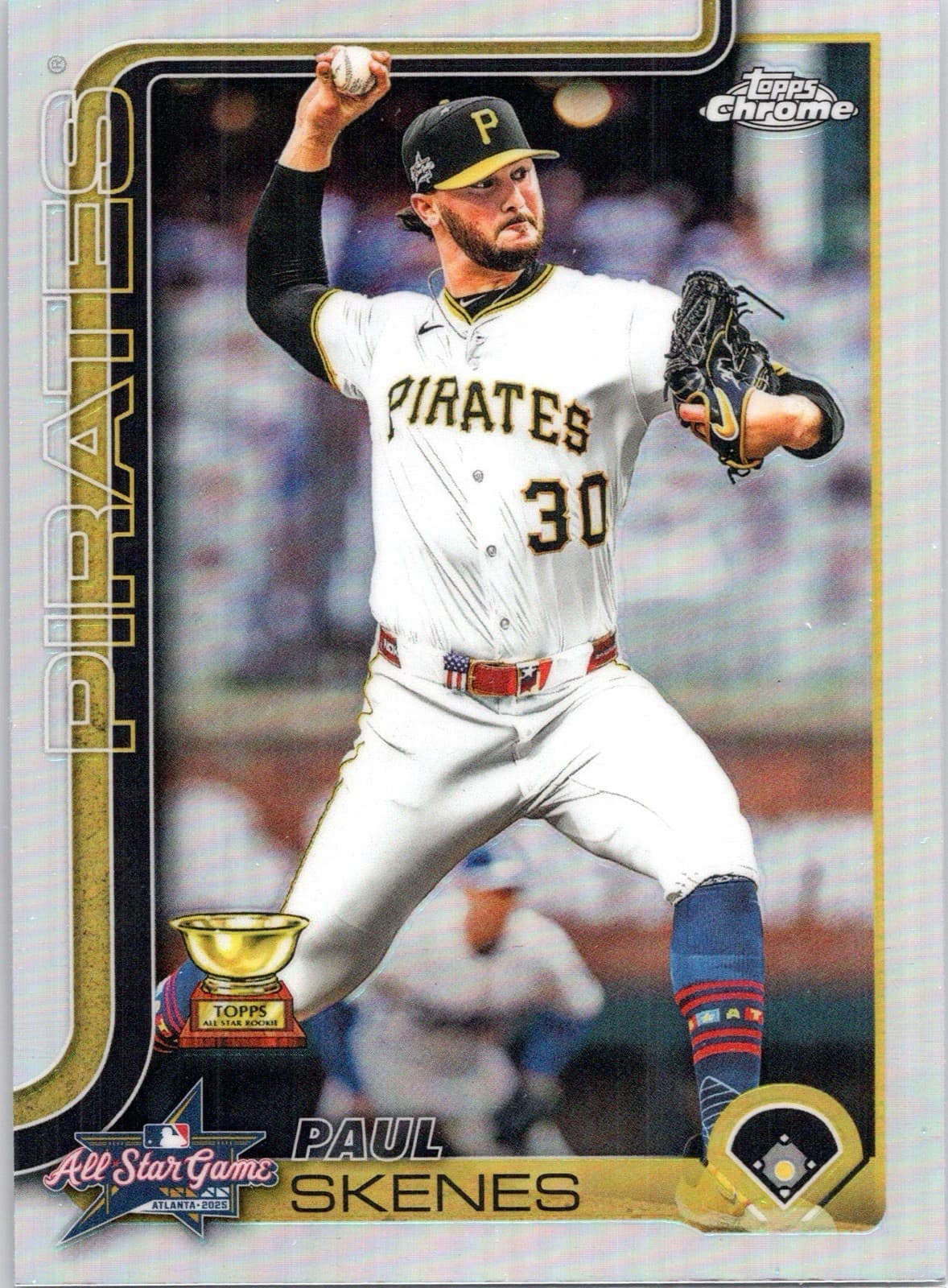 Paul Skenes 2025 topps Topps Chrome Update