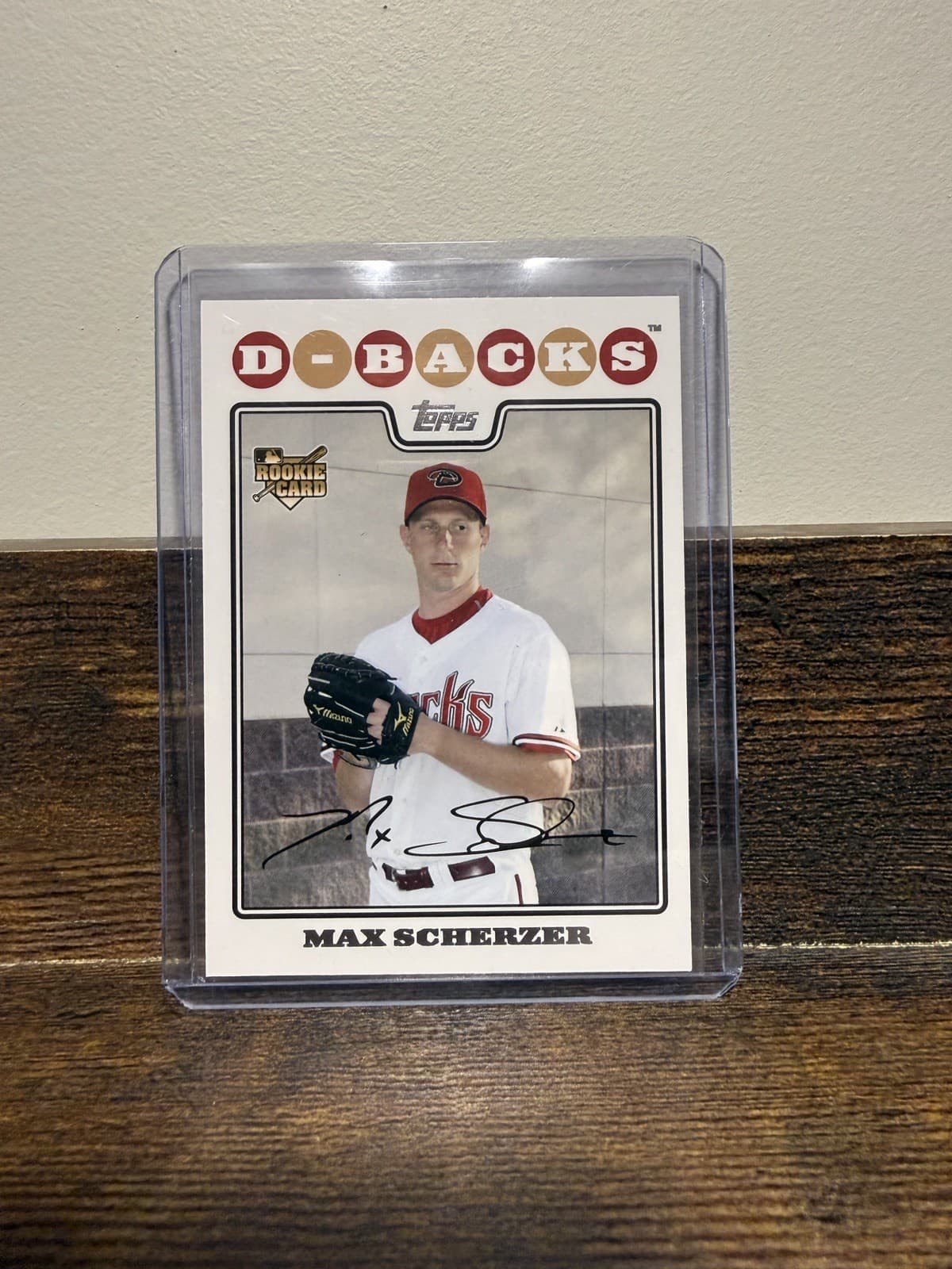 Max Scherzer 2008 topps Topps Update