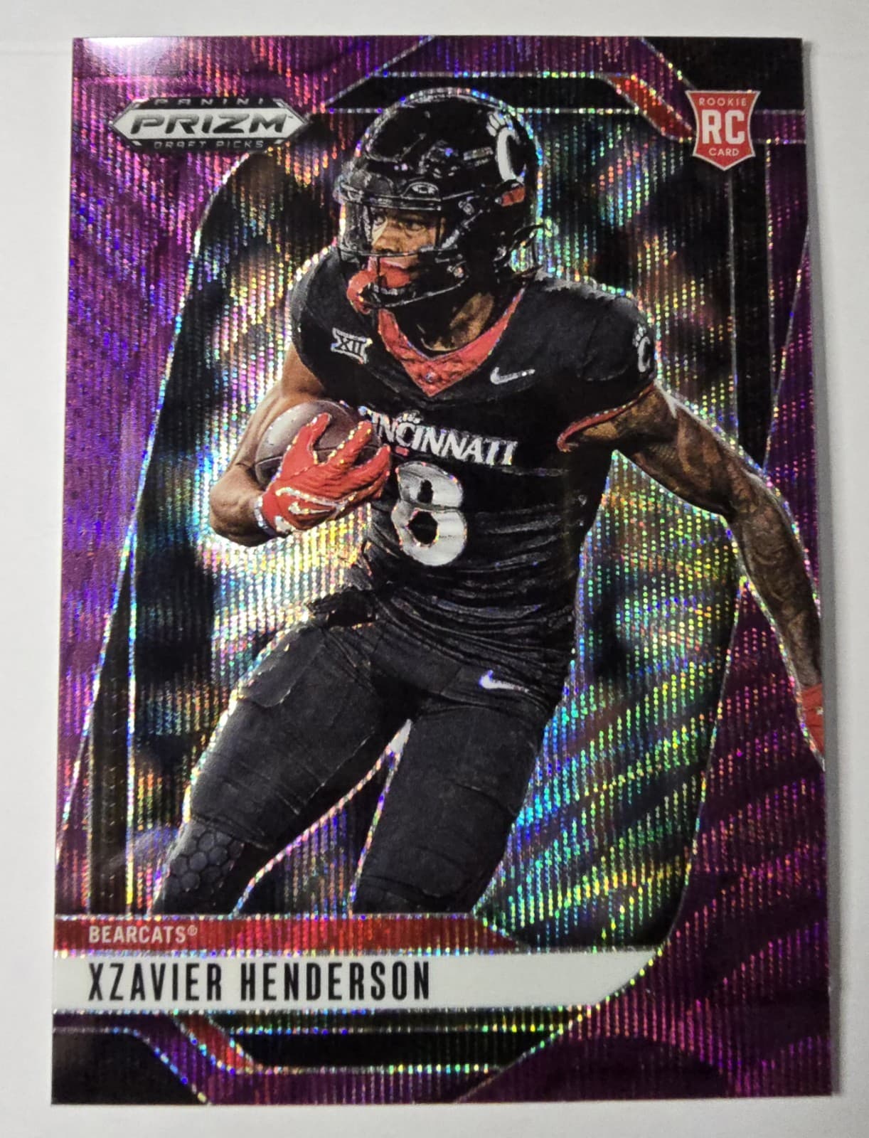 Xzavier Henderson trading card