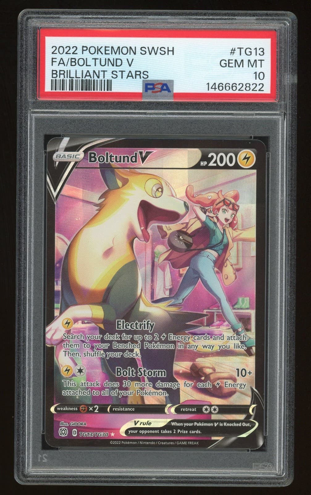 Boltund V trading card