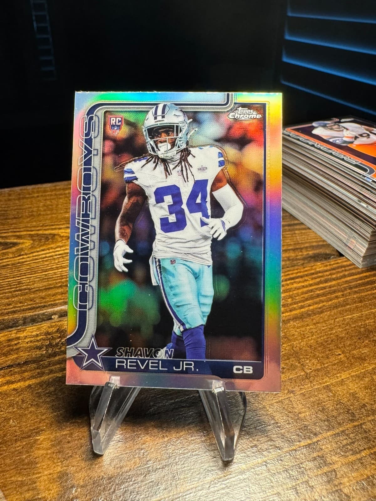 Shavon Revel Jr. 2025 topps Topps Chrome Sapphire