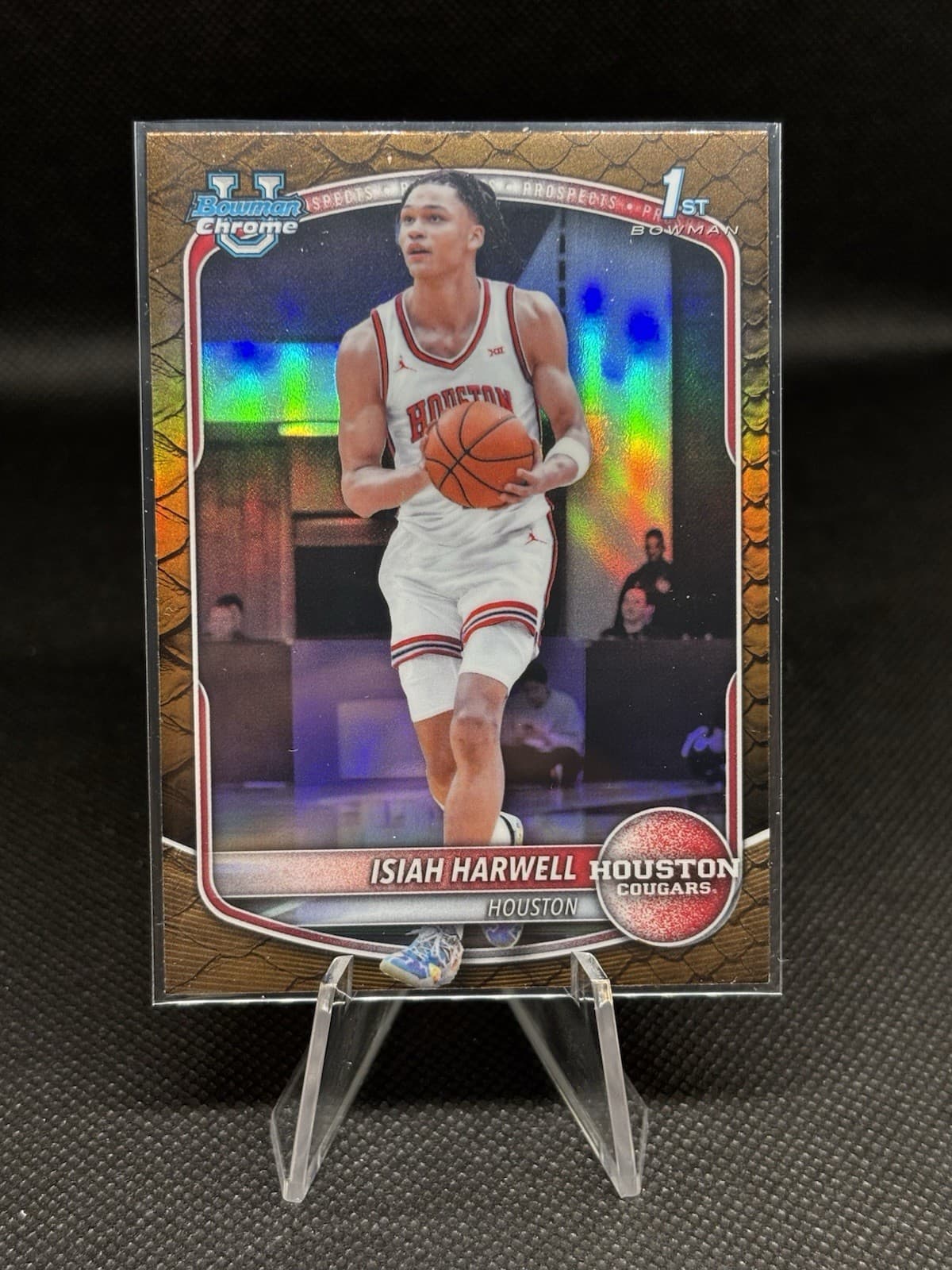 Isiah Harwell trading card