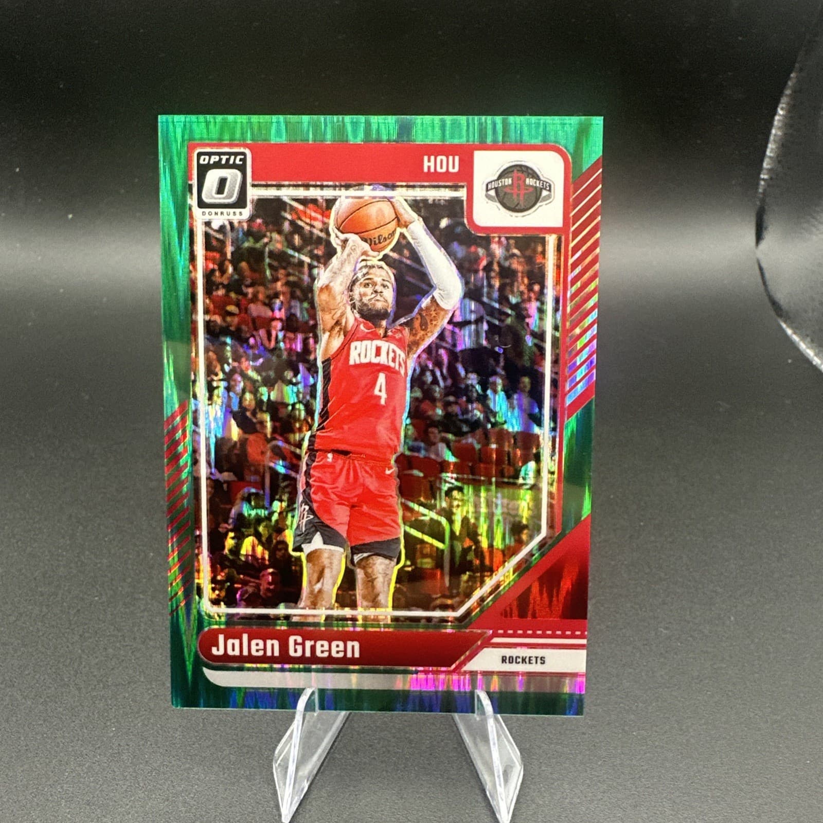 Jalen Green 2024 panini Donruss Optic