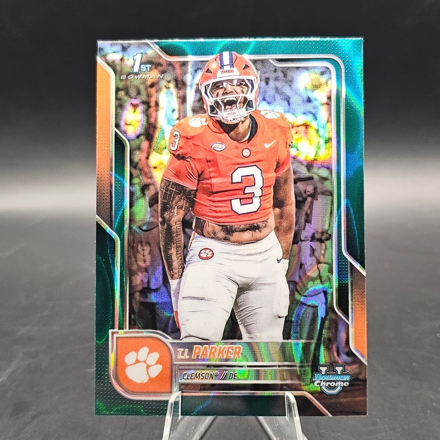 T.J. Parker trading card
