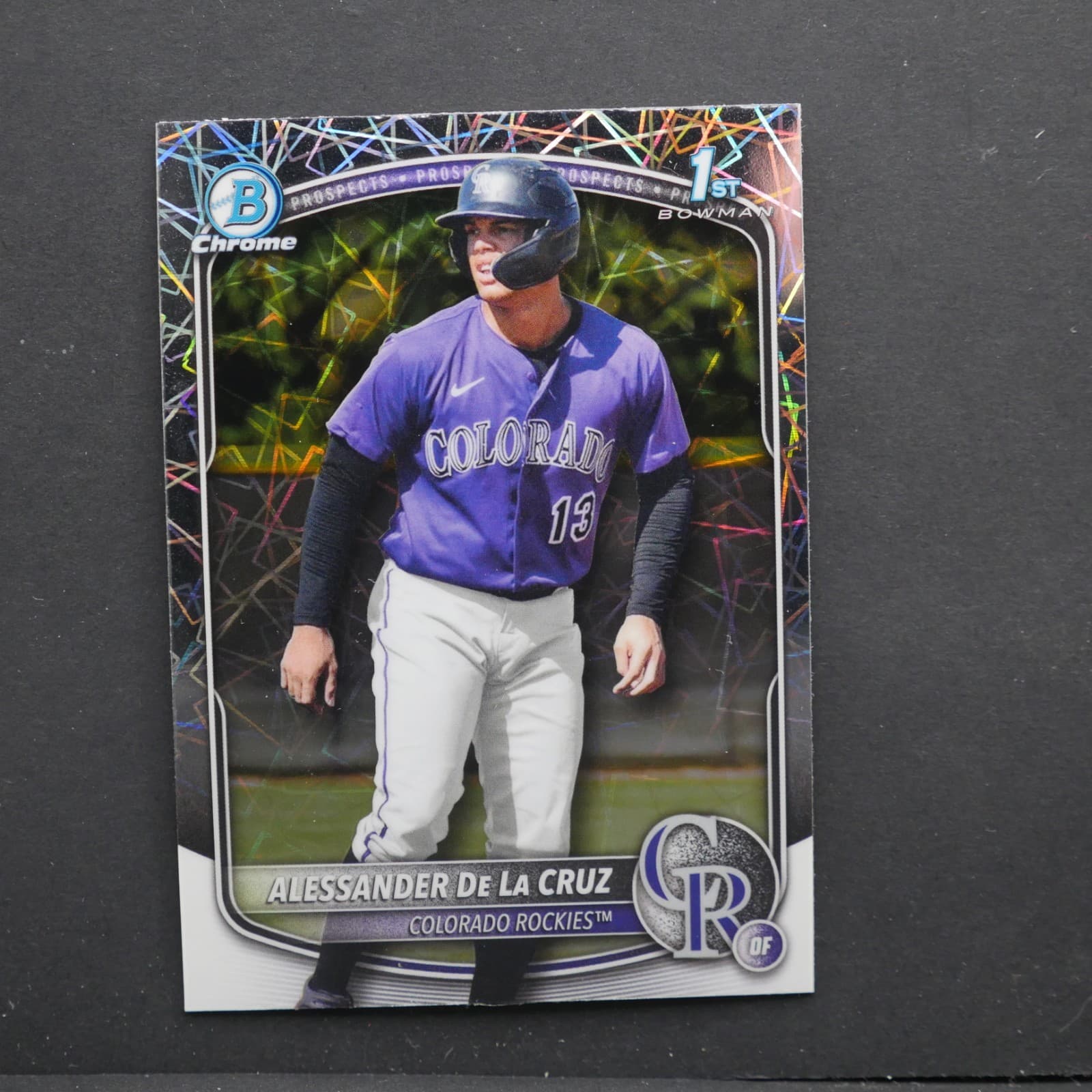 Alessander De La Cruz trading card