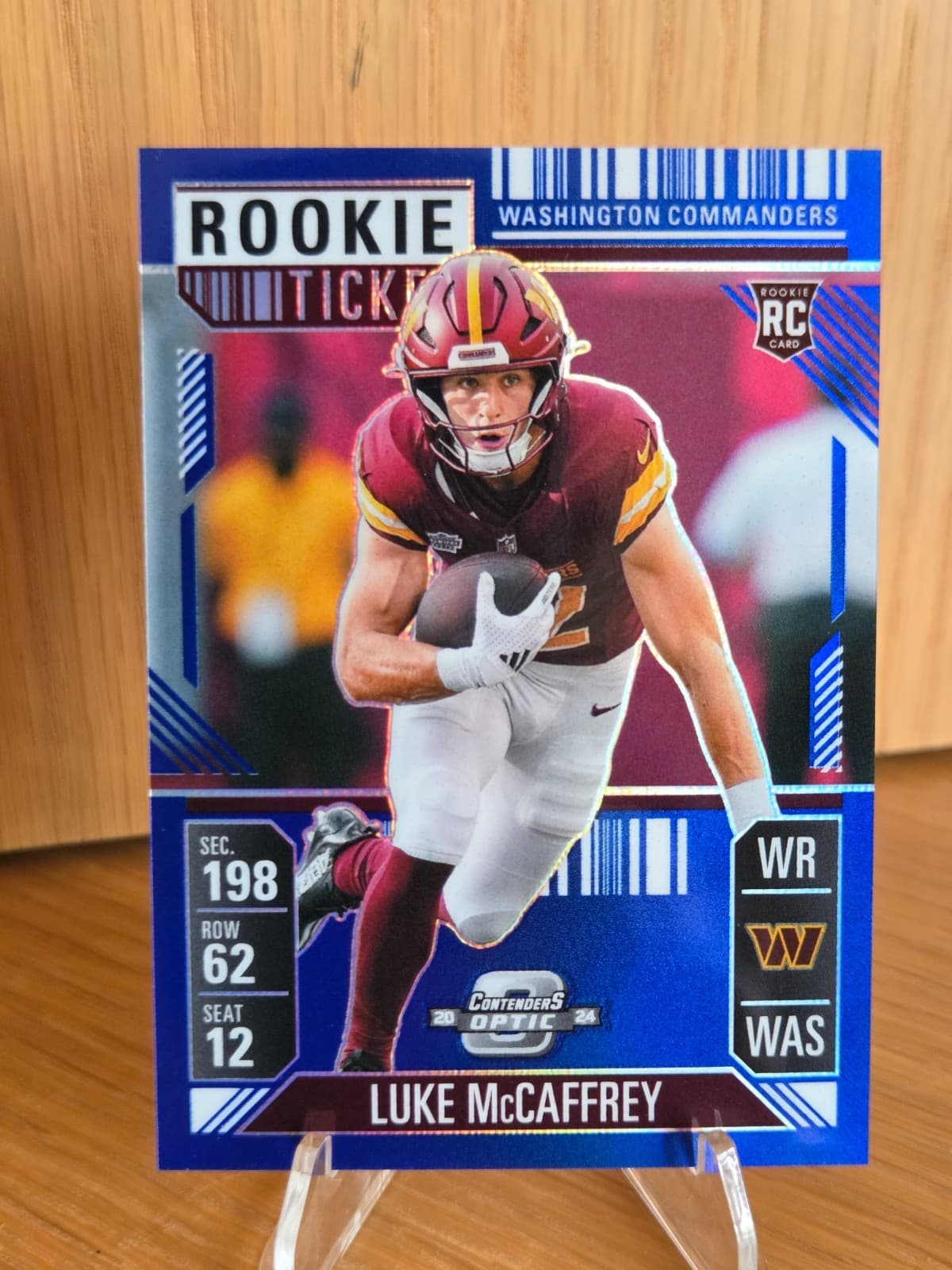 Luke McCaffrey 2024 panini