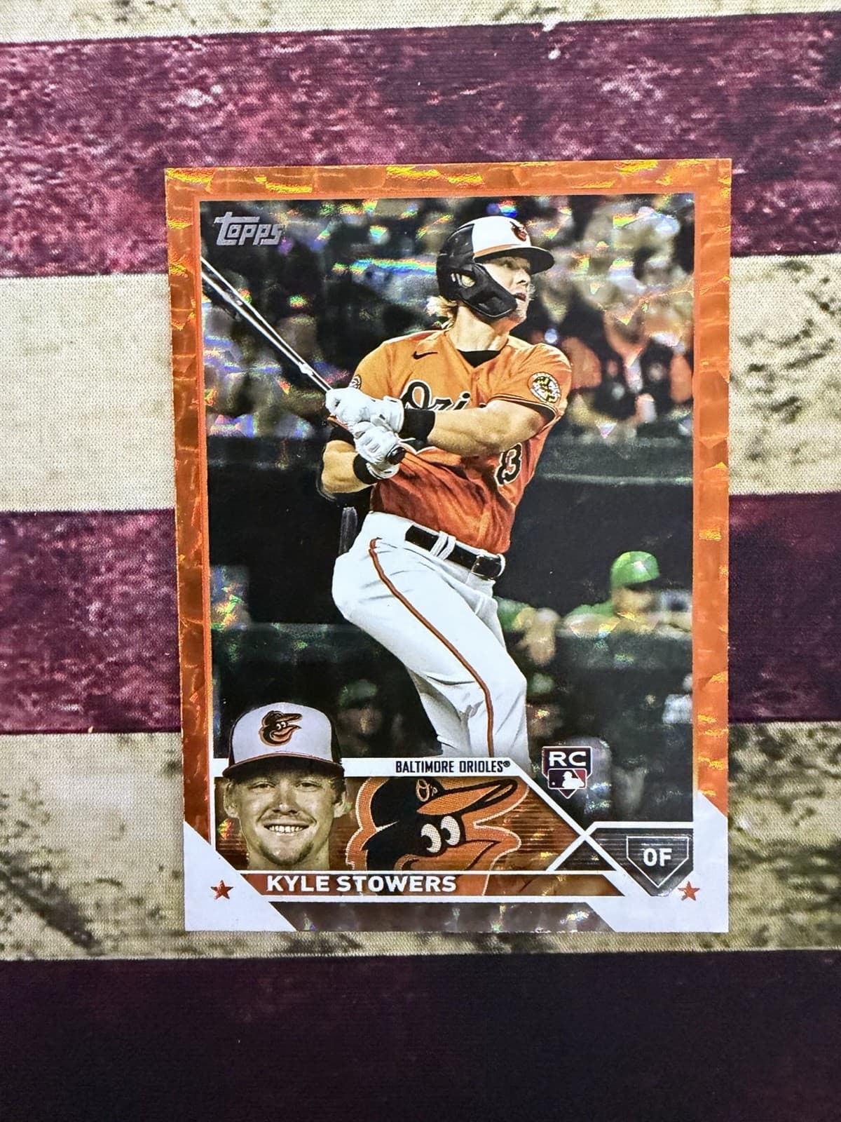 Kyle Stowers trading card