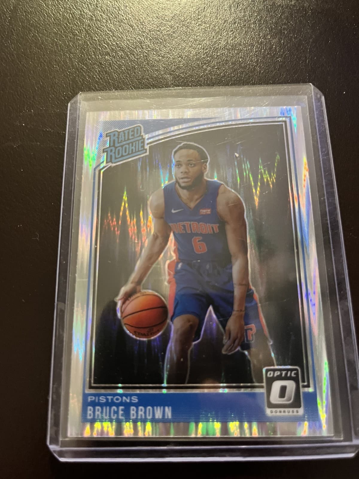 Bruce Brown 2018 panini Donruss Optic